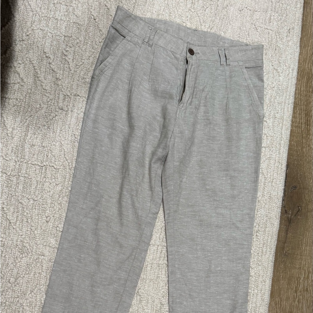 Patagonia Tan Linen Pants